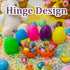 Celmuron 30Pcs 2.76'' Colorful Easter Eggs | Bright Fillable Plastic Eggs for Easter Egg Hunt, Party Favors, Classroom