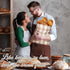 2 13 17 Inches Pcs Linen Bread Bags for Homemade x Sourdough Bread Container Reusable Linen Storage Bag with Plastic