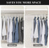 Hanger Connector Hooks – 50-Pack Clothes Hanger Connector Hooks for Closet Organizer