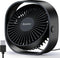 EasyAcc USB Desk Fan: 3 Speeds USB Powered Fan, 360° Rotatable Personal Table Fan for Home, Bedroom, Office (No Battery)