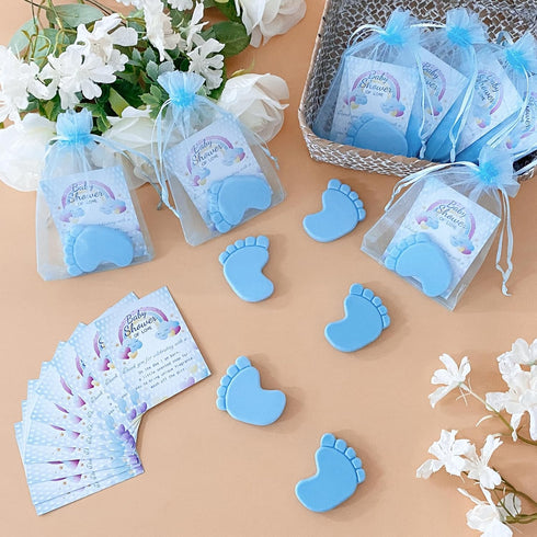 SytuHete 50 Sets Baby Shower Favors Refreshing Foot Soap Perfect Baby Shower Favors for Guests, Gifts, and Prizes