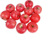 Cllayees Fake Fruit Artificial Apples, Set of 12 Decorative Fruit Lifelike Faux