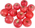 Cllayees Fake Fruit Artificial Apples, Set of 12 Decorative Fruit Lifelike Faux