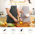 Tosewever 2 Pieces Kitchen Cooking Aprons, Adjustable Bib Aprons with 2 Pockets for Women Men, Black/Brown