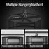 5 Herb Drying Rack Hanging Mesh, Small Layer Plant Drying Rack with Door Type Zipper & Closed Storage Compartment