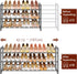 3-Tier Closet FAVOOSTY Expandable Shoe Rack, Adjustable Shoe Shelf Storage Organizer Space Saving Metal Free Standing
