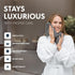 12 Set 13x13 Inches 12 Pack White Classic Light Grey Luxury Cotton Washcloths Pc - Large Hotel Style Face Towel, High