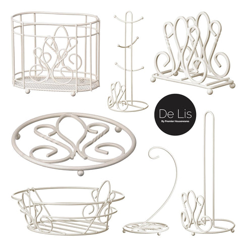 Premier Housewares De Lis Banana Hanger - Cream