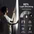 Grommet 52" 84", 2 DWCN Layered Curtains Blackout and Sheer Curtains with Tiebacks Top Window Curtain Panels for Living