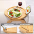 360 Couch Arm Tray Table, Bamboo Clip-on Couch Arm Tray with Phone Holder, Foldable Sofa Armrest Table for Eating