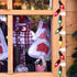 80 Pcs Adhesive Christmas String Lights Strap Holders, Outdoor Hanging Christmas Lights Cable Ties, Hook and Loop Cable