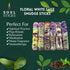 SOUL STICKS Smudge Stick Variety Gift Set, Bulk Sage Bundles for Space Cleansing, Smudging Wand Gift Set (Floral Sage,