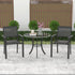 Top,1/4" Inch 18" Inch Round Glass Table Thick Tempered Pencil Edge Polish Glass Table Top Suitable for Dining, Coffee