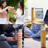 LeafLife 17oz Premium Bamboo Tea Bottle - Insulated Tea Infuser Bottle - Loose Tea Gifts & Accessories