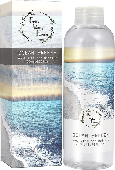 Home Reed Diffuser Refill, Ocean Breeze