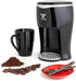 Moss & Stone Mini Drip Coffee Maker with Mug, Small Coffee Pot with 4oz Cup, One Cup Coffee Maker