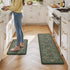 17.3''x29''+17.3''x59'', Set LEEVAN Anti Fatigue Mats for Kitchen Floor Non-Slip, Cushioned Kitchen Mats for Floor