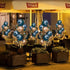 Cicicooie 2 Set Balloon Stand Kit for Floor with String Light Rolay Blue Centerpieces Balloon Holder Decoration