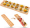 Namre' Wooden Deviled Egg Platter - Holiday Entertaining Deviled Egg Plate & Charcuterie