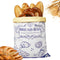 Stnopw Reusable Beeswax Bread Bags - Large Capacity Cotton Storage for Homemade, Sourdough