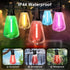26FT ST38 12+1 Bulbs, Dimmable LAMPHOME Outdoor String Lights, LED Edison Patio Lights with Multicolor Connectable