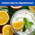 2 Pack 1-Quart (4 100% Set Ultimate Yogurt Containers - Make More Yogurt with Glass Containers Cup) - BPA Free, Durable