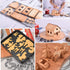 Gingerbread House Cookie Cutter Set, 3D Stainless Steel Biscuit Cutter Mold Including Christmas Tree, Snowman,