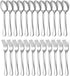 E-far 24-Piece Dinner Forks and Spoons Set, Stainless Steel Flatware for Home Kitchen, Mirror Finish, Dishwasher Safe