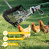 JOYANDRO 15inch 24 68" Extra Large Chicken Poop Scooper,Adjustable Chicken Coop Scooper for PoopStainless Steel Chicken