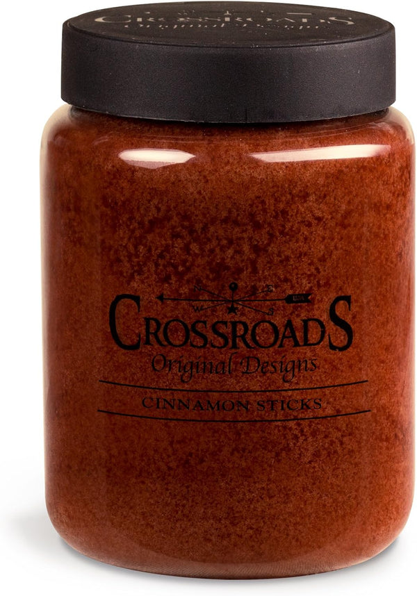 Crossroads Cinnamon Sticks Scented Candle, 2-Wick, 26 Ounce