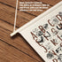 Qpenm Cowboy Nursery Decor, Western Southwestern Aztec Alphabet ABC Posters & Prints, Western Nursery Decor Boy