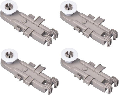 BlueStars Ultra Durable 8268743 Dishwasher Upper Rack Wheel - Compatible with Whirlpool Kenmore KitchenAid - PACK OF 4