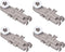 BlueStars Ultra Durable 8268743 Dishwasher Upper Rack Wheel - Compatible with Whirlpool Kenmore KitchenAid - PACK OF 4