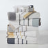 Set 6 Set Great Bay Home Decorative Bath Towel - Luxury Cotton Piece Towel - Luxurious, Ultra-Soft, Durable Towels