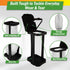 7 Wakeman Heavy Duty Black Trash Bag Portable Trash Bag Holder Stand with Bags - Collapsible Trash Can Camping, RV