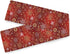 Christmas Winter Snowflake Table Runner, 13x90 Inches Double Sided, Luxurious Gold Red for Kitchen Dining Decor