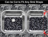 Yolife Pebble Sink Mats - PVC Sink Saddle Protectors for Stainless Steel Sink, 2 Pack (Black), 15.8inch x 12inch