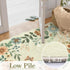 2x5 (2x5ft,Beige) Lahome Floral Kitchen Runner Rug, Rug Runners for Hallways Non Slip Ultra-Thin Soft Washable Carpet