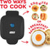 DASH Deluxe Egg Bite Maker with Silicone Molds, Keto & Paleo Friendly, (1 large, 4 mini) - Black for Breakfast