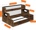 3 Countertop Homode Liquor Bottle Display Shelf, Step Coffee Syrup Rack Organizer, Liquor Wine Rack, Mini bar, Liquor