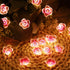 1 Pack 13 40 Mudder Cherry Blossom Flower String Lights FT LEDs for Bedroom, Pink Fairy Lights USB and Battery Operated