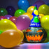 LED Balloons Flashing, 32 Pack, 8 Colors Light Up Balloons for Glow in the Dark Party Supplies