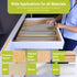 Homemaid Living Bamboo Drawer Dividers, Adjustable and Expandable Kitchen Organizer, Ideal for Silverware (4pk)