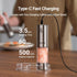 Set, 110ml 6 ThermoMaven Upgraded Larger Capacity Electric Salt and Pepper Grinder Rechargeable Salt and Pepper Shaker