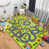 HOMORE Kids Play Mat Rug, Fun and Educational City Play Rug for