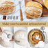 Set, Sourdough Starter Kit, Banneton Bread Proofing Baskets Sourdough Bread Baking Supplies Making Tools with Dough