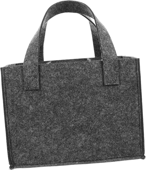 Wine Bag Tote, Portable Coolers Felt Wine Carrier Tote Bag, Reusable Wine Purse for Carrying Bottles