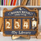 Books Read This Year Counter, Reading Tracker Sign for Home Library Decor,