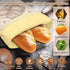 NIKKOUR (2 Pack) 2) Cotton Beeswax Bread Bag Reusable Double-Lock Freezer Safe for Homemade Sourdough Bread Food