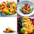 YEAJOIN 300PCS Disposable Plastic Fruit Forks, Mini Cake Forks, Tasting Appetizer Cocktail Picks for Small Desserts